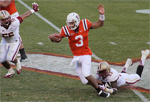 2011.10.22. Boston College at Virginia Tech.