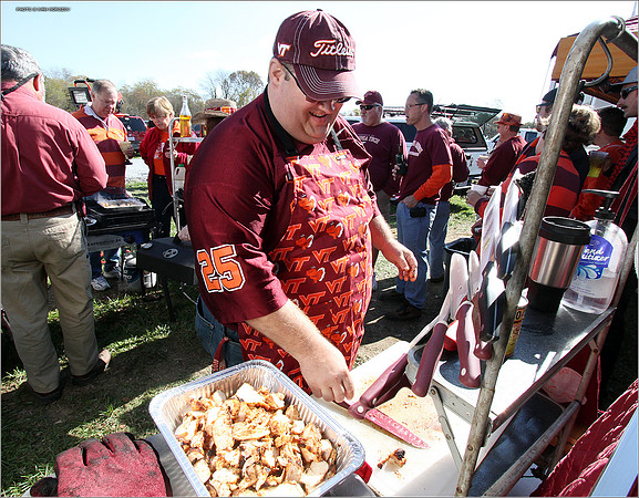 2011.10.22. Boston College at Virginia Tech.