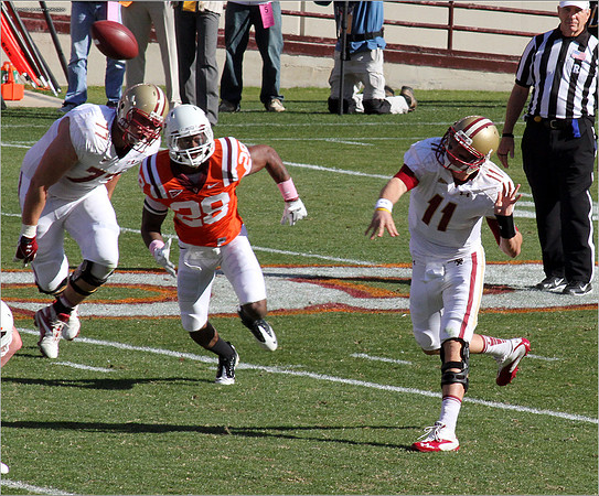 2011.10.22. Boston College at Virginia Tech.