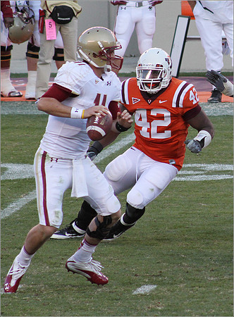 2011.10.22. Boston College at Virginia Tech.
