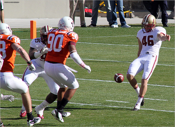 2011.10.22. Boston College at Virginia Tech.