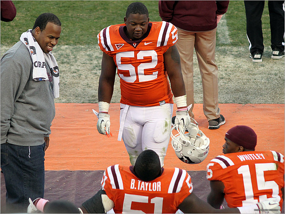 2011.10.22. Boston College at Virginia Tech.
