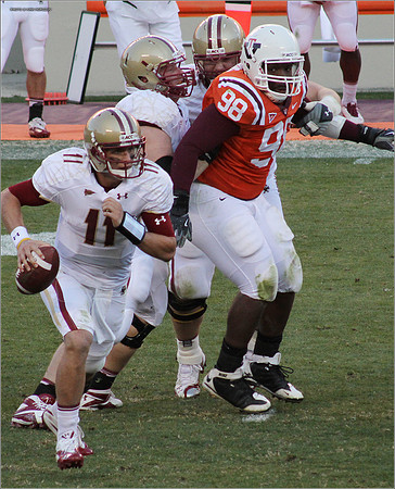 2011.10.22. Boston College at Virginia Tech.