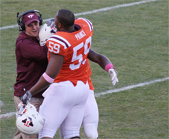 2011.10.22. Boston College at Virginia Tech.