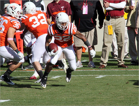 2011.10.22. Boston College at Virginia Tech.