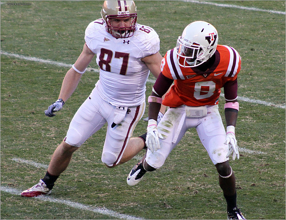 2011.10.22. Boston College at Virginia Tech.