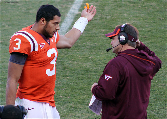 2011.10.22. Boston College at Virginia Tech.