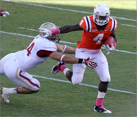 2011.10.22. Boston College at Virginia Tech.
