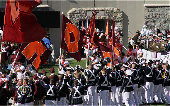 2011.10.22. Boston College at Virginia Tech.