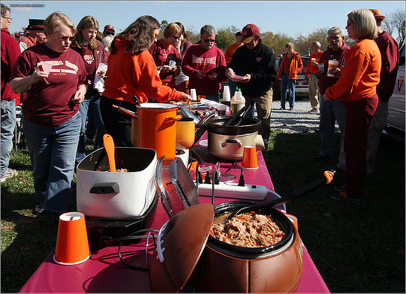 2011.10.22. Boston College at Virginia Tech.