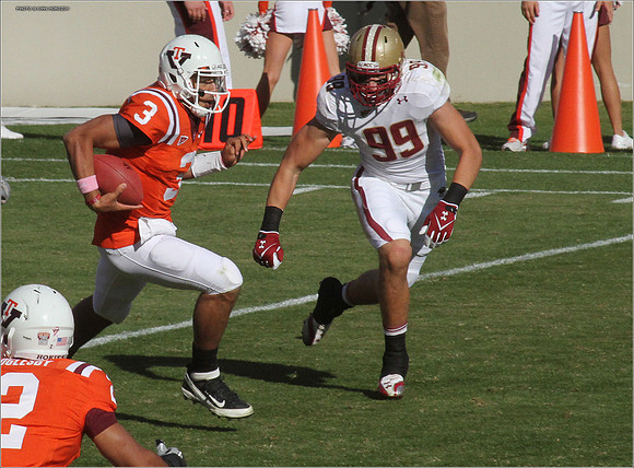 2011.10.22. Boston College at Virginia Tech.