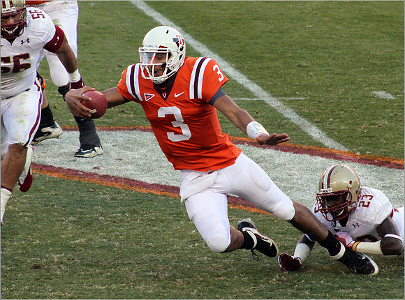 2011.10.22. Boston College at Virginia Tech.
