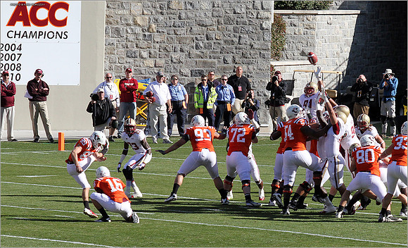 2011.10.22. Boston College at Virginia Tech.