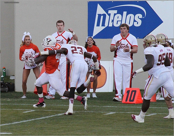 2011.10.22. Boston College at Virginia Tech.