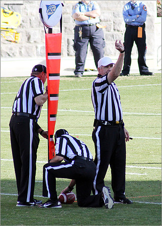 2011.10.22. Boston College at Virginia Tech.