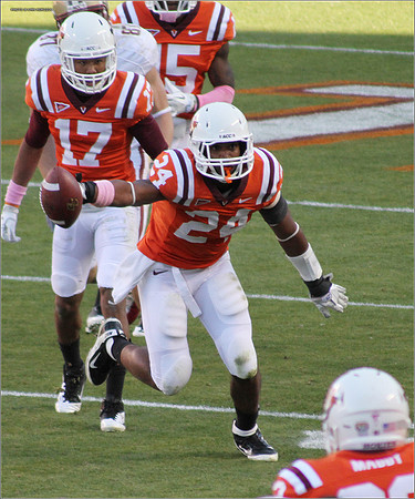2011.10.22. Boston College at Virginia Tech.