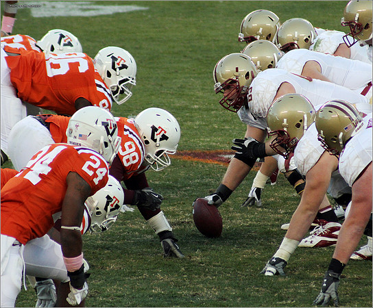 2011.10.22. Boston College at Virginia Tech.