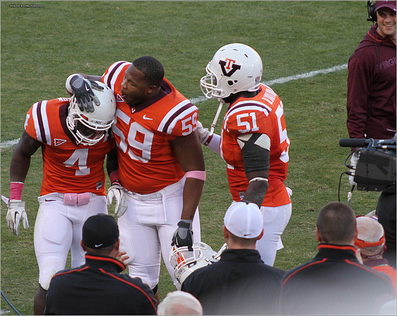 2011.10.22. Boston College at Virginia Tech.