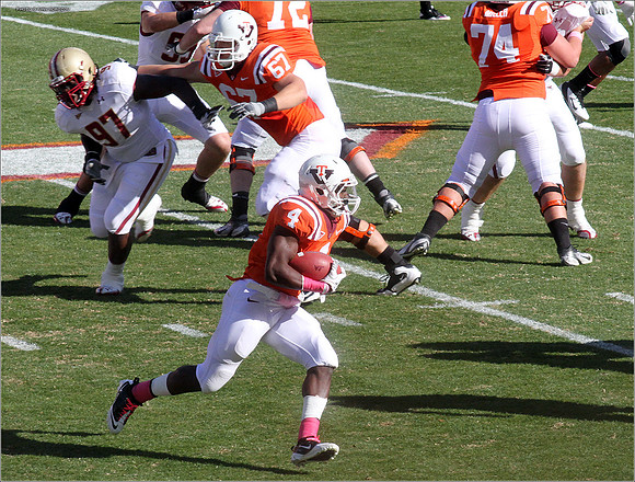 2011.10.22. Boston College at Virginia Tech.