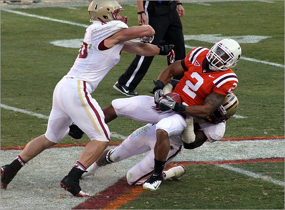 2011.10.22. Boston College at Virginia Tech.