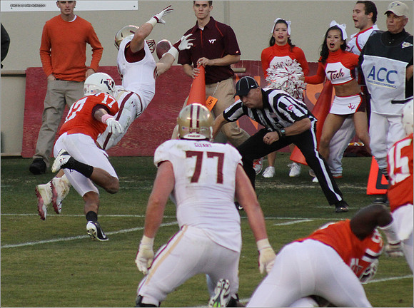 2011.10.22. Boston College at Virginia Tech.