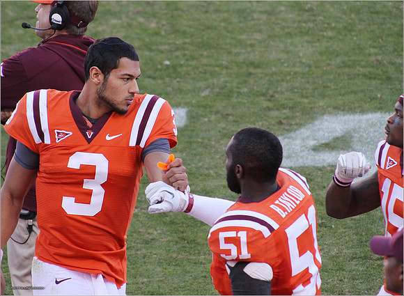 2011.10.22. Boston College at Virginia Tech.