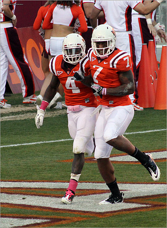 2011.10.22. Boston College at Virginia Tech.