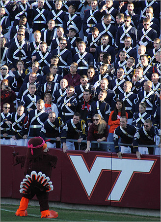 2011.10.22. Boston College at Virginia Tech.