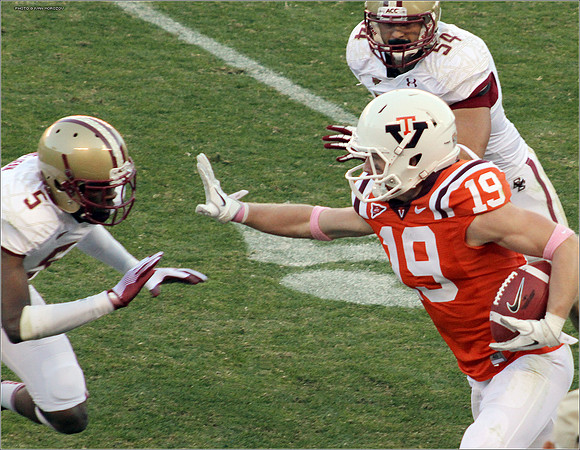 2011.10.22. Boston College at Virginia Tech.