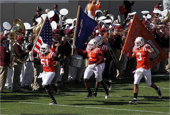 2011.10.22. Boston College at Virginia Tech.