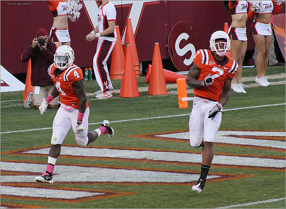 2011.10.22. Boston College at Virginia Tech.