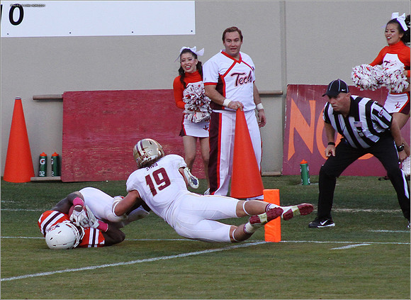 2011.10.22. Boston College at Virginia Tech.
