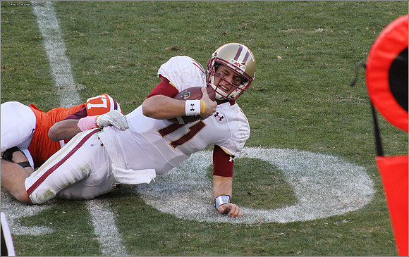 2011.10.22. Boston College at Virginia Tech.