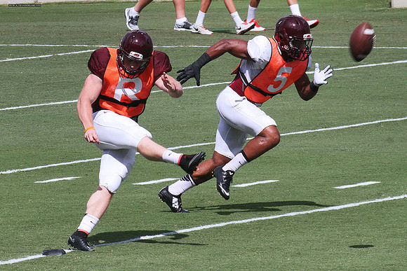 2015.08.22. VT Football Scrimmage.