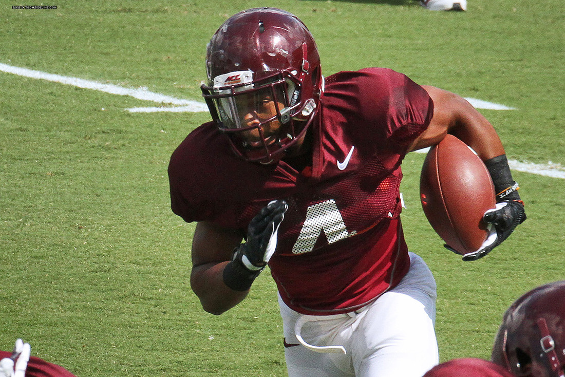 2015.08.22. VT Football Scrimmage.