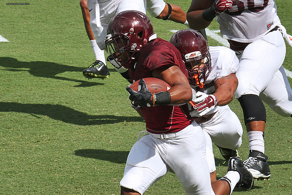 2015.08.22. VT Football Scrimmage.