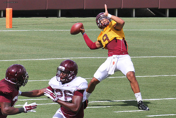 2015.08.22. VT Football Scrimmage.