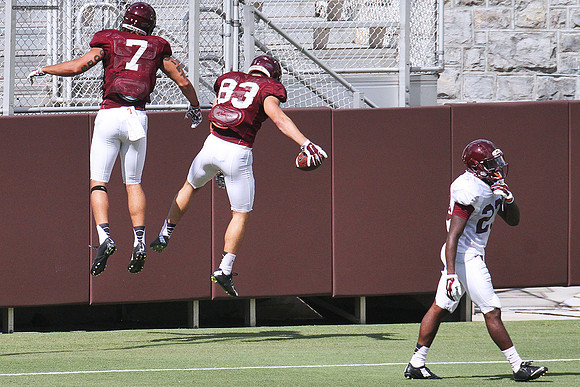 2015.08.22. VT Football Scrimmage.