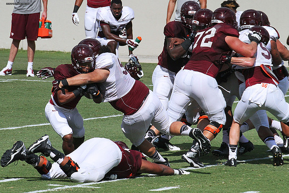 2015.08.22. VT Football Scrimmage.