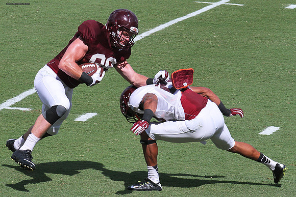 2015.08.22. VT Football Scrimmage.