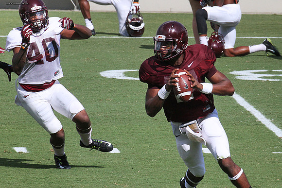 2015.08.22. VT Football Scrimmage.