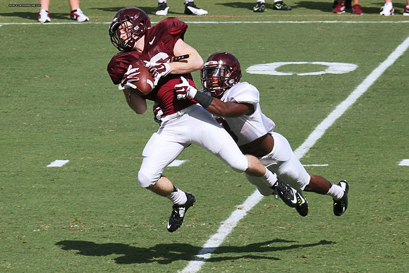 2015.08.22. VT Football Scrimmage.