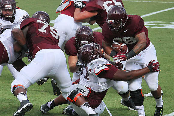 2015.08.22. VT Football Scrimmage.