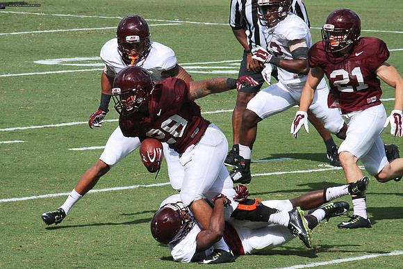 2015.08.22. VT Football Scrimmage.