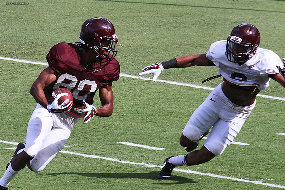 2015.08.22. VT Football Scrimmage.