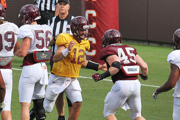 2015.08.22. VT Football Scrimmage.