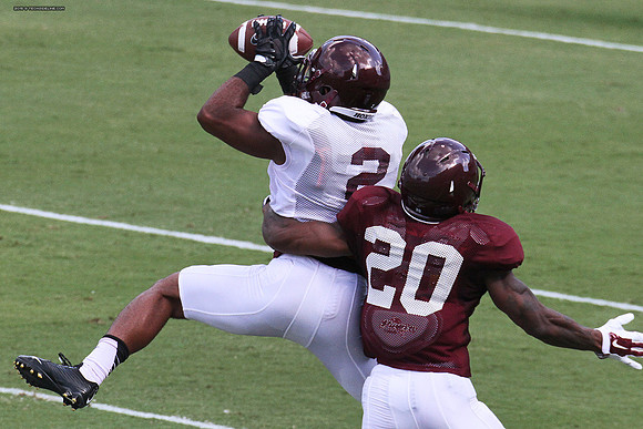 2015.08.22. VT Football Scrimmage.