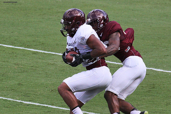 2015.08.22. VT Football Scrimmage.