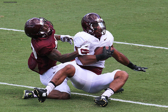 2015.08.22. VT Football Scrimmage.