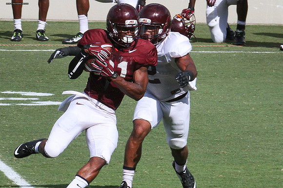 2015.08.22. VT Football Scrimmage.